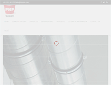 Tablet Screenshot of fnfindia.com